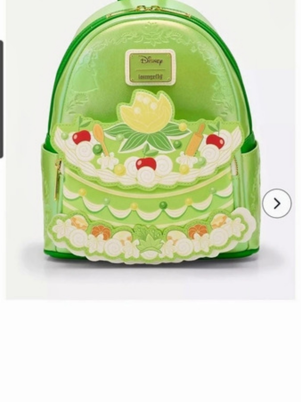 The Princess and the Frog Tiana Cake Loungefly Backpack